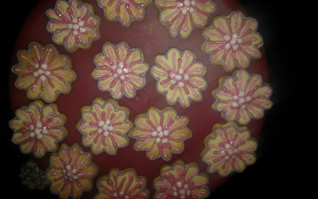 Biscoito decorado no palito