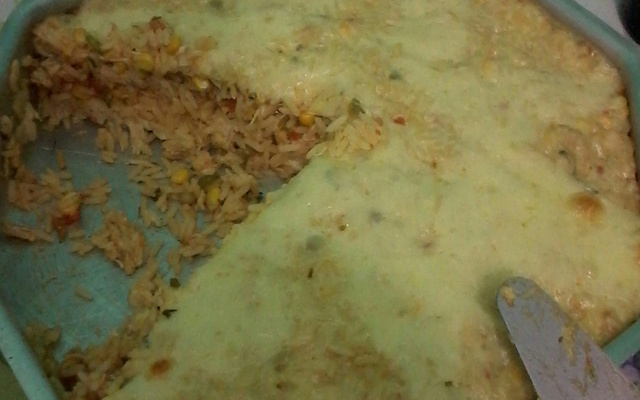 Arroz de forno com frango