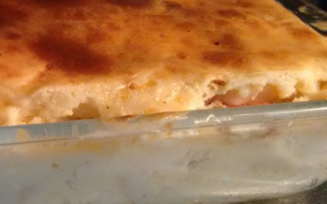 Pastelão assado de liquidificador