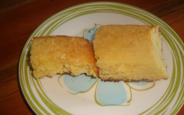 Bolo de farinha de milho