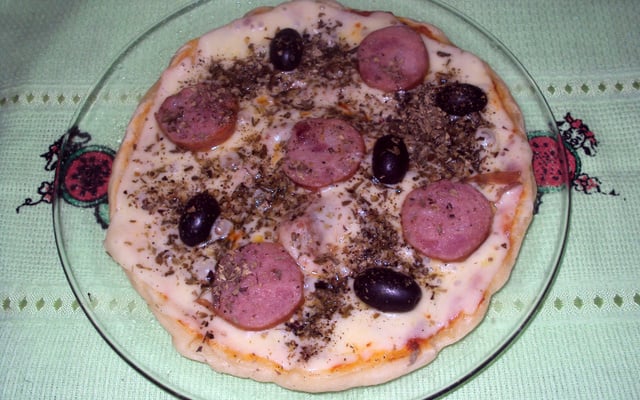 Pizza na frigideira