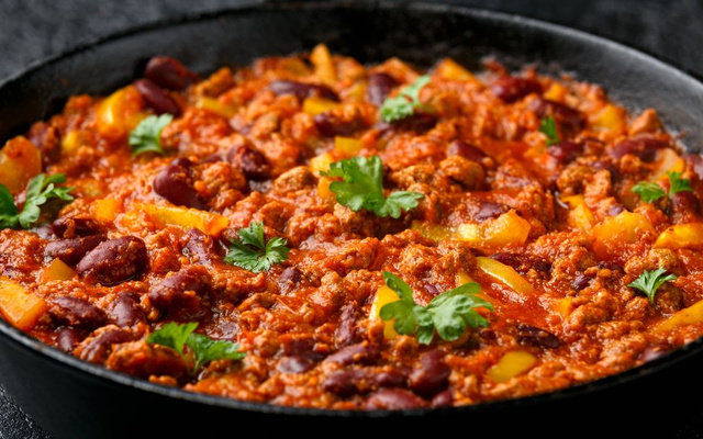 Chilli mexicano vegetariano