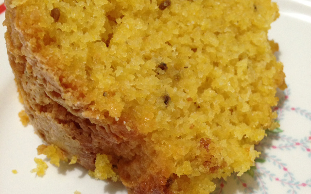 Bolo de fubá fácil