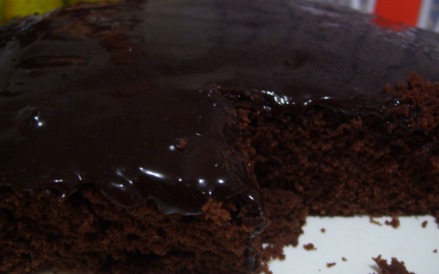 Bolo de chocolate original