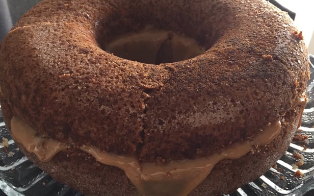 Bolo de iogurte com canela