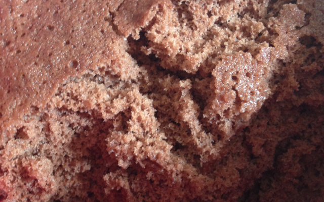 Bolo de chocolate na caneca