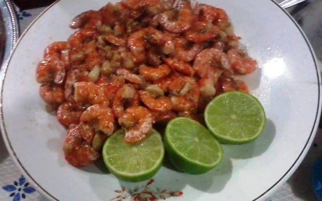 Camarão frito especial