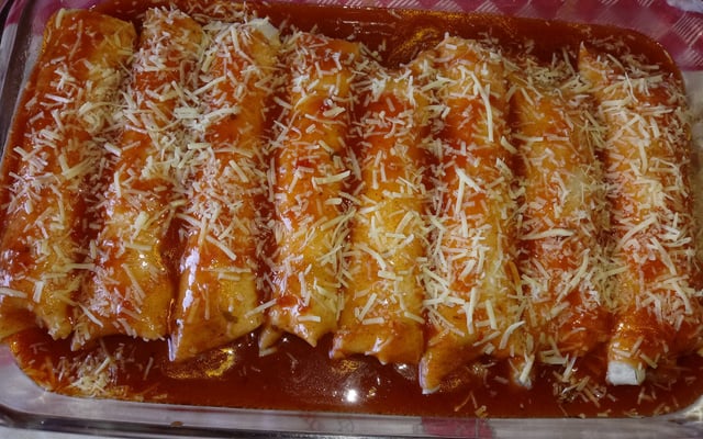 Panqueca de carne simples e deliciosa