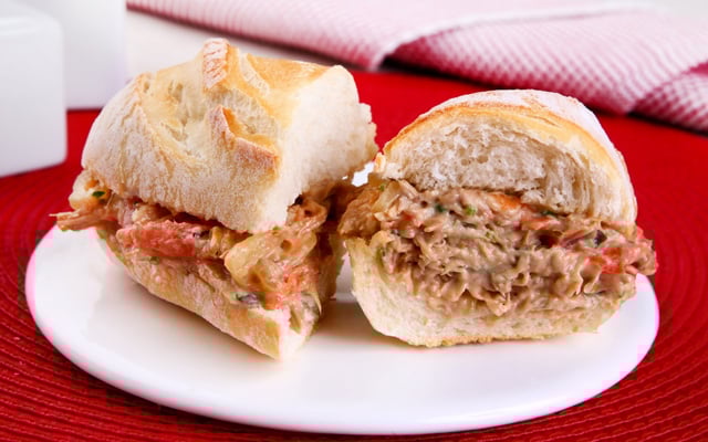 Sanduíche de pernil