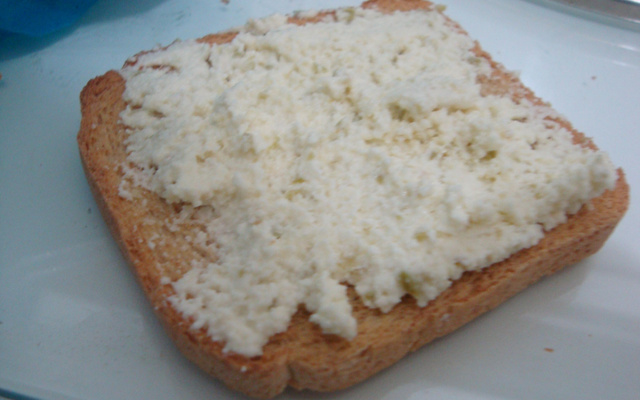 Patê rápido de queijo coalho