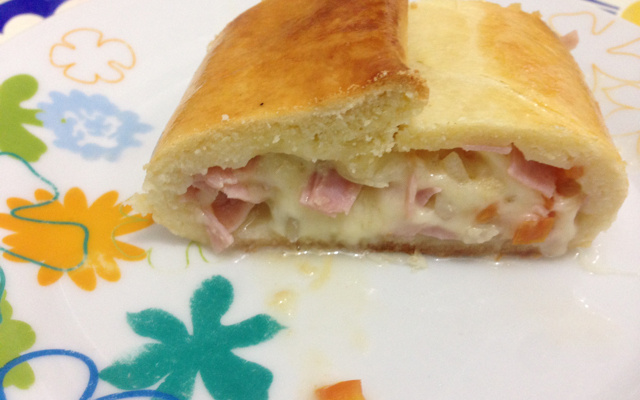 Calzone (massa não precisa descansar)