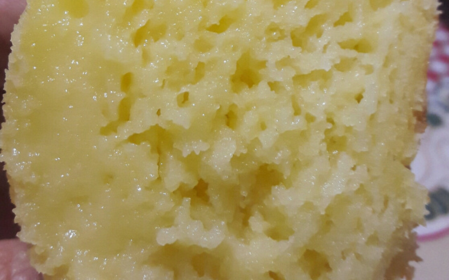 Bolo-pudim de mandioca