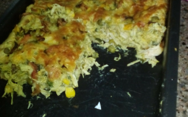 Torta salgada de liquidificador