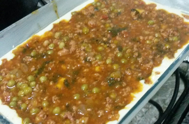 Torta de calabresa fácil