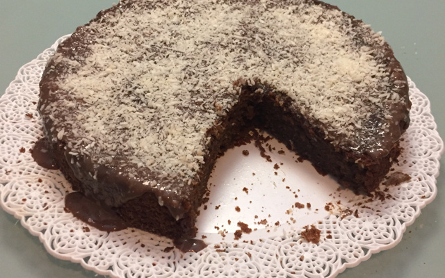 Bolo de chocolate fit