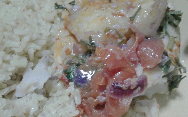 Merluza na panela ou no forno