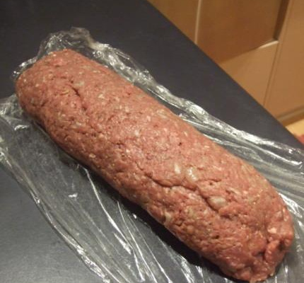 Rocambole de carne moída