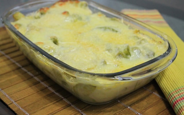 Legumes gratinados
