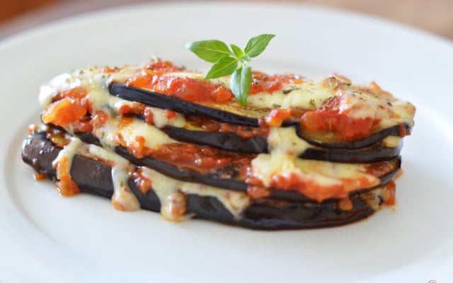Lasanha de berinjela