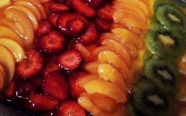 Torta de maçã cremosa