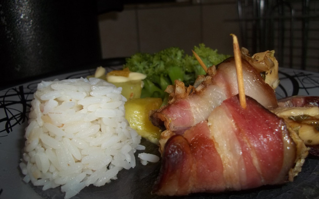 Frango com Bacon (no microondas)