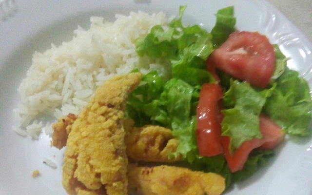 Filé de tilápia sequinho