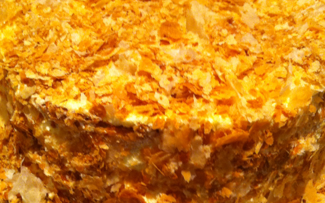 Bolo de massa folhada