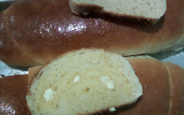 Pão caseiro simples