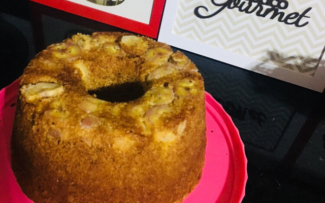 Torta de banana integral