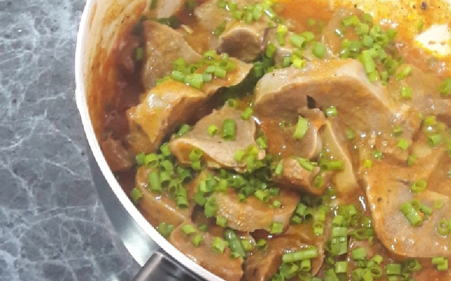 Língua bovina, simples deliciosa