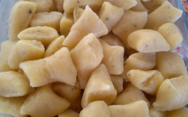 Nhoque incrível de batata baroa