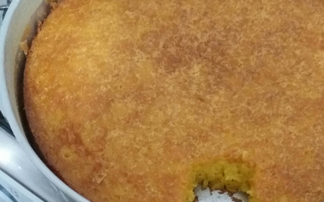 Bolo de milho cremoso