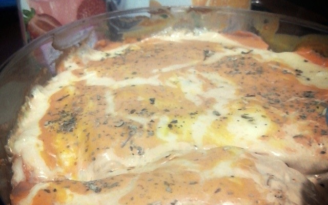 Lasanha de pão de forma