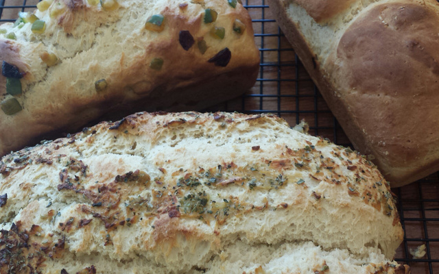 Pão rápido de liquidificador