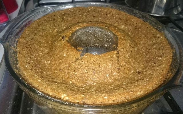 Bolo integral de frutas