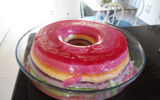 Arco-Iris de Gelatina