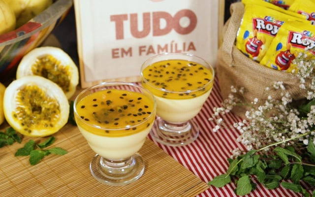 Mousse de maracujá fácil