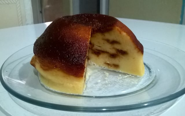 Pudim de pão fácil de micro-ondas