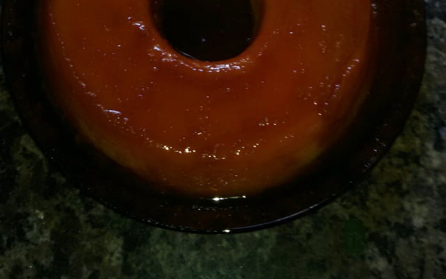 Pudim na panela de arroz elétrica