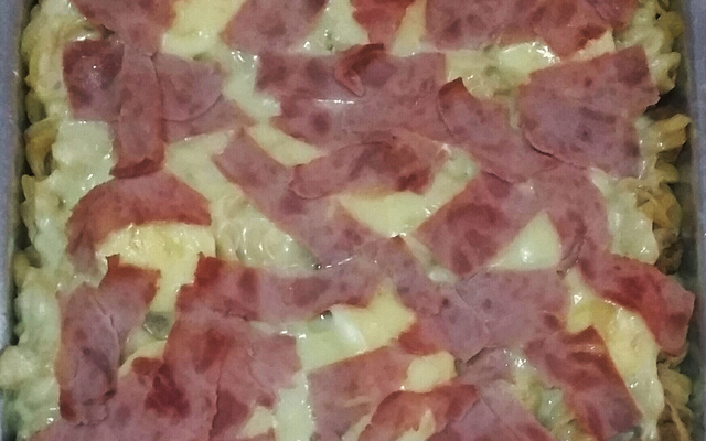 Macarronada de carne moída