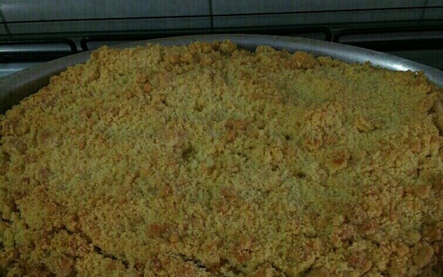 Farofa doce para bolo