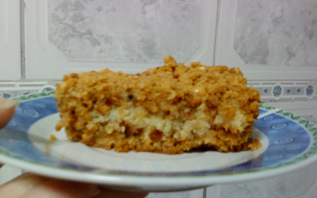 Torta de amendoim da Lívia