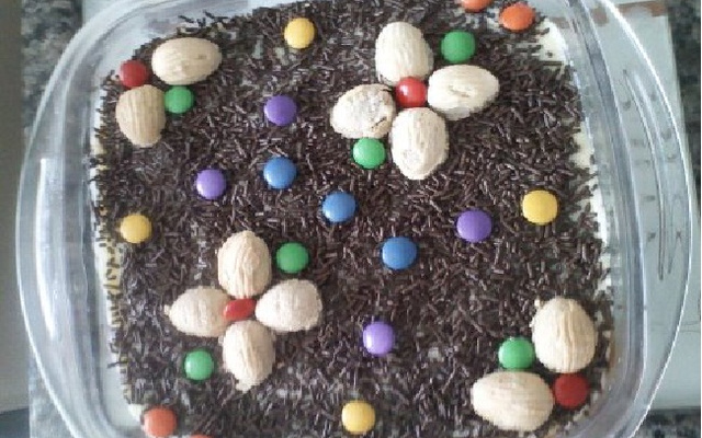 Pavê de biscoito Bono