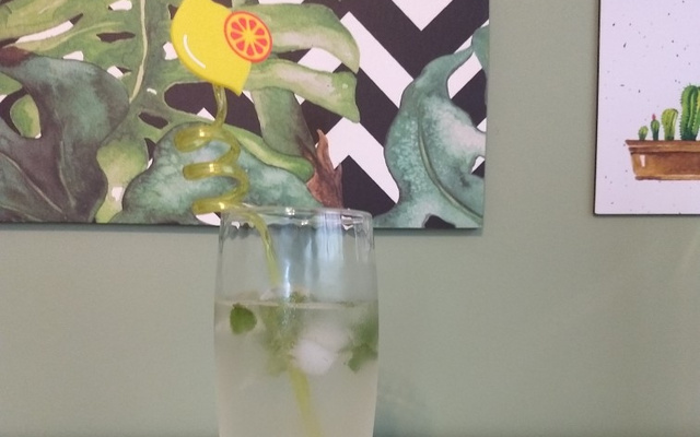 Limonada com hortelã