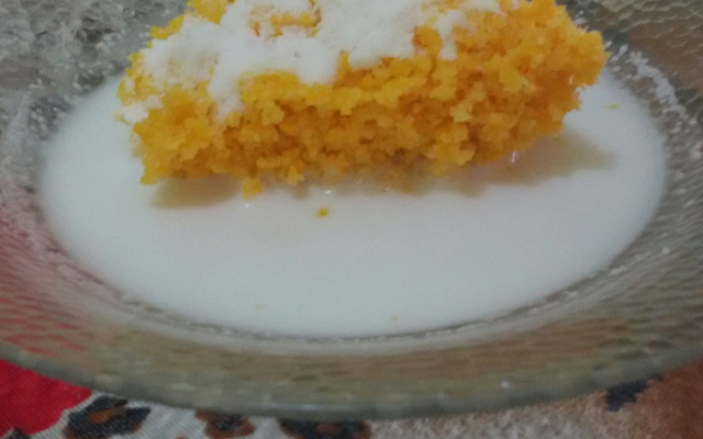 Cuscuz com coco seco