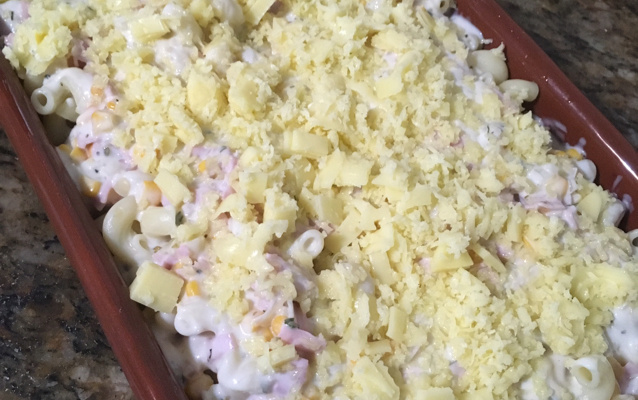 Macarrão ao molho branco