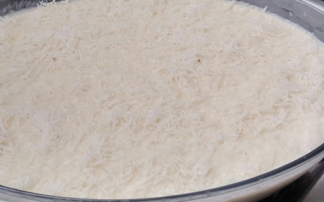 Cuscuz de tapioca do Lúcio Cézar