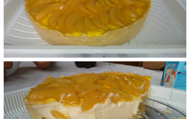 Torta de pêssego