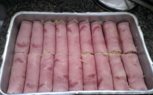 Canelone Invertido de cabelinho de anjo