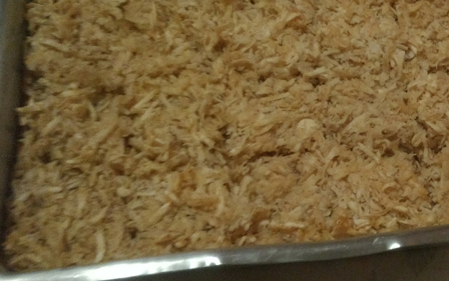 Bolo de aipim vegano